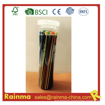 50/ 36PCS Wooden Pencil in Pet Tube